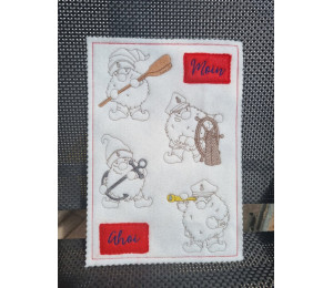 Stickdatei - Seebär Gnom 1